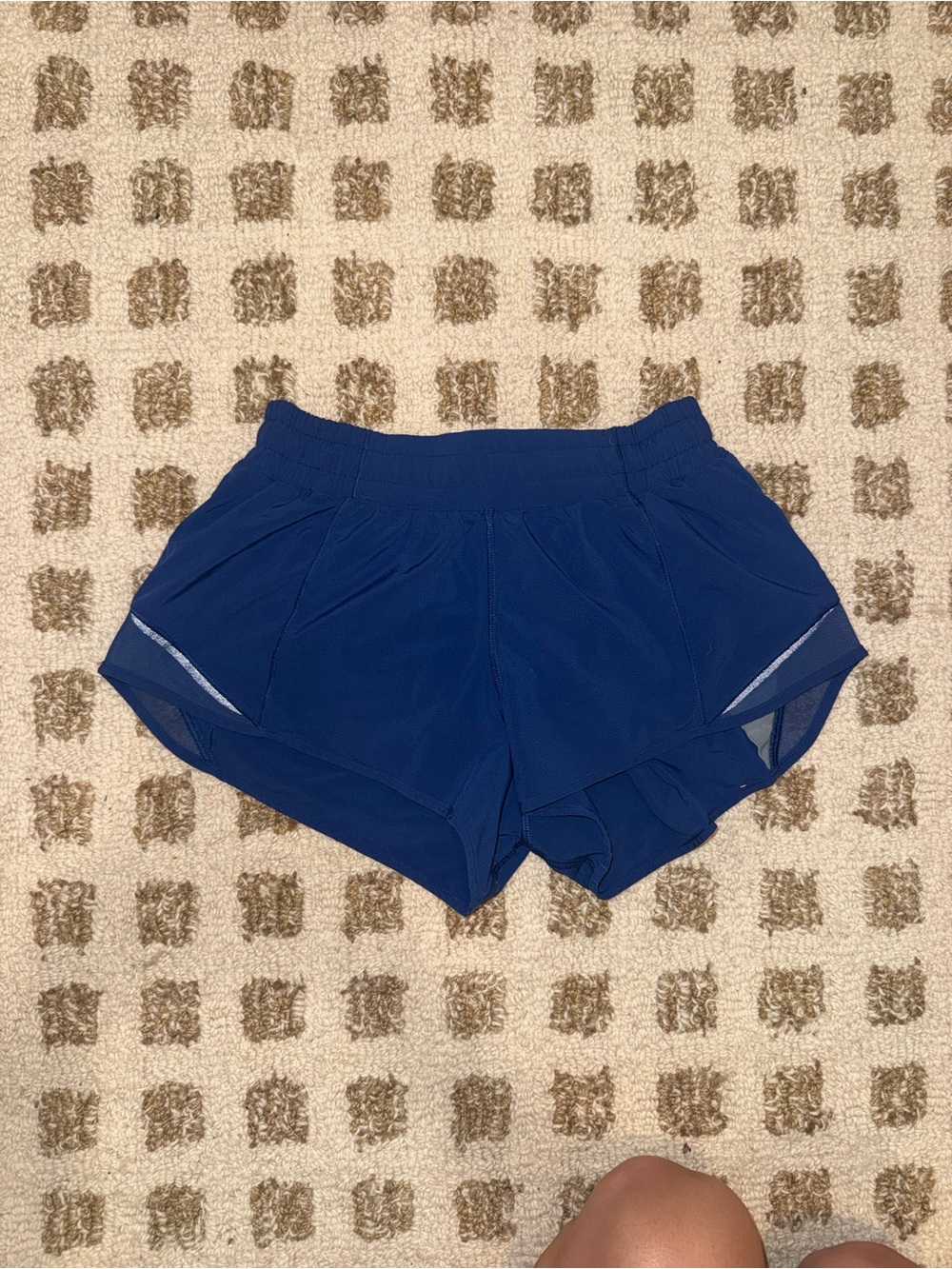 Lululemom Royal Blue Hotty Hot Shorts